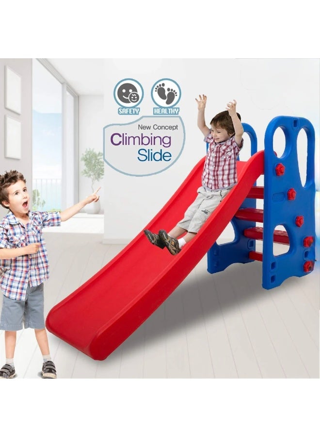 AL BADER Garden Slide for Kids, Playground for Indoor Or Outdoor, Slide For Children, Playset for Outdoor Backyard,  Kids Slide With Basketball, kids Play For Children - Image 2
